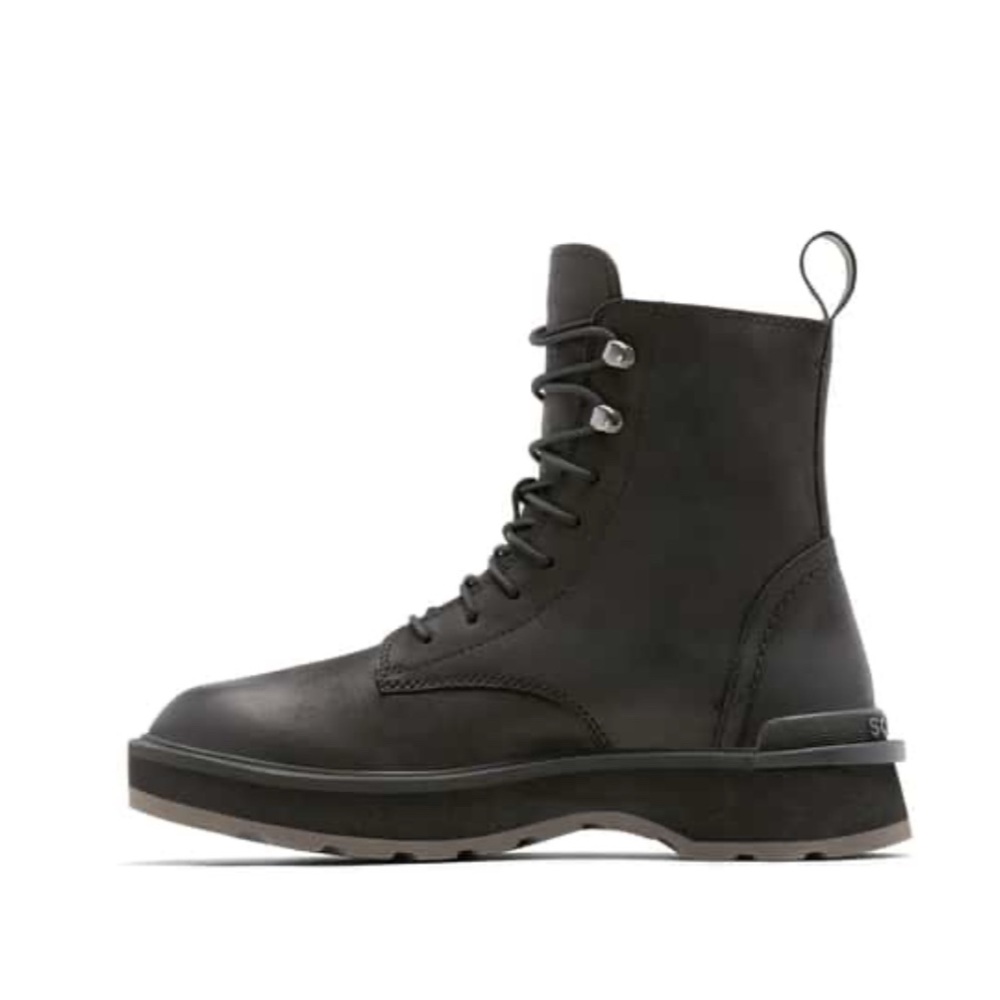 Sorel Hi-Line Black Leather Boots